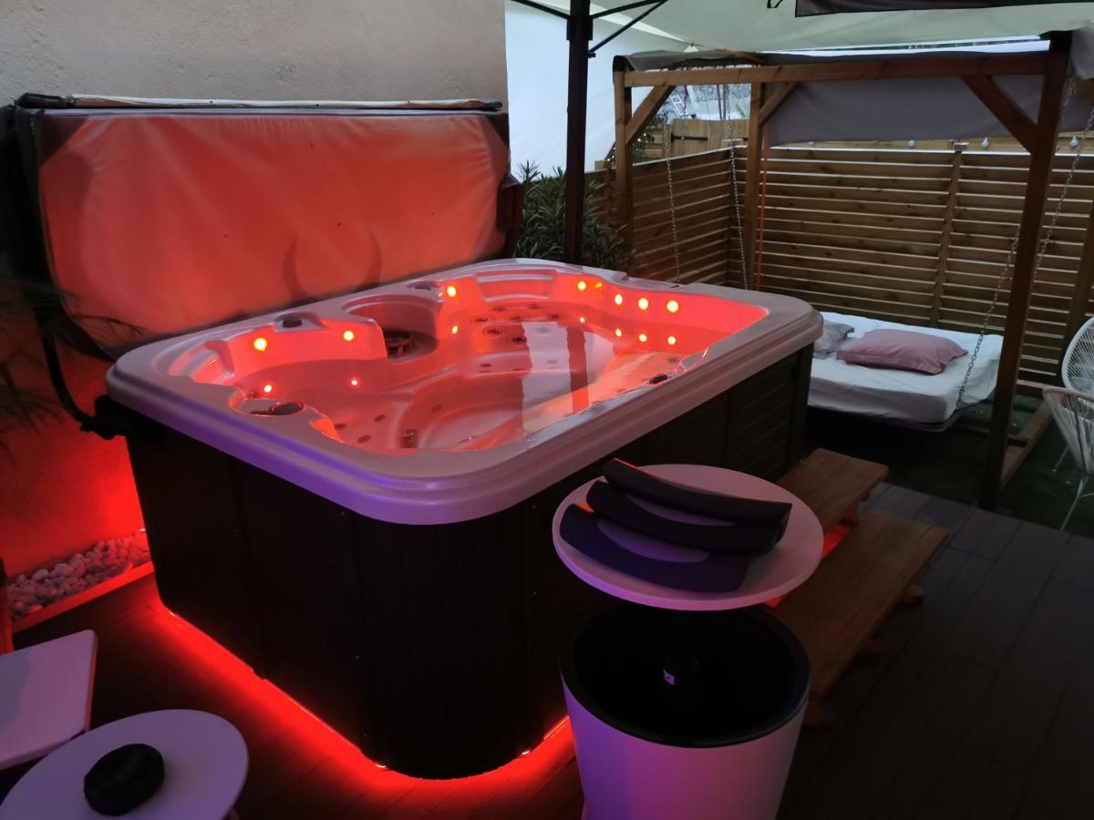 Apartament Lyon Superbe Jacuzzi Vue Sur Jardin Villeurbanne Zewnętrze zdjęcie